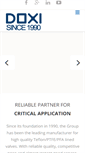 Mobile Screenshot of doxi-valve.com